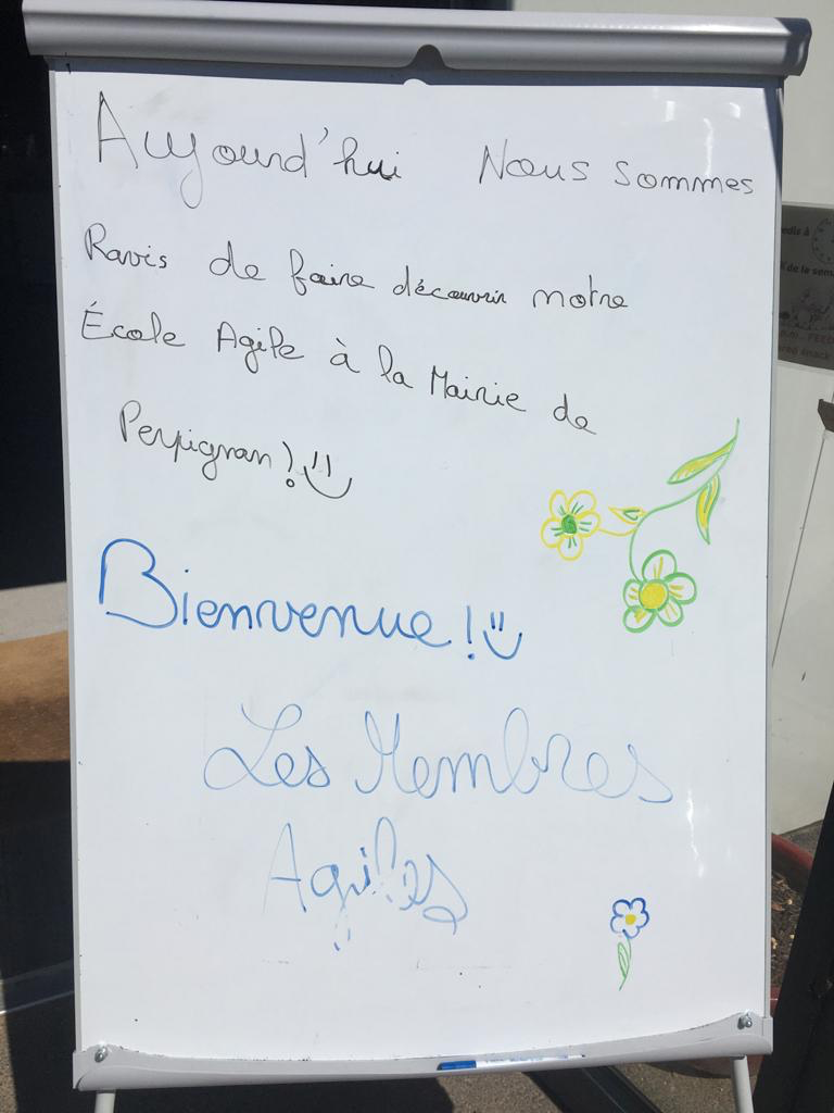 Visite de la mairie à l’école